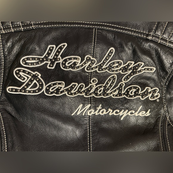 Harley Davidson AGITATOR leather jacket for women size Small - Picture 11 of 11